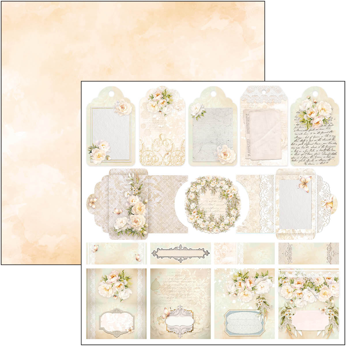 Always & Forever Paper Pad 12"x12" 12/Pkg-10