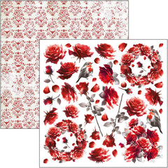 Paris Je t’aime Paper Pad 12"x12" 12/Pkg-7