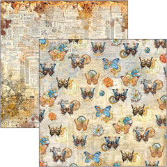 Esprit de Voyage Paper Pad 12"x12" 12/Pkg-12
