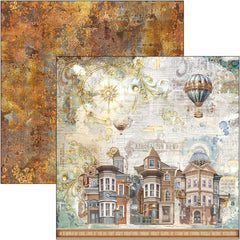 Esprit de Voyage Paper Pad 12"x12" 12/Pkg-6