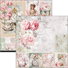 Timeless Moments Paper Pad 12"x12" 12/Pkg-6