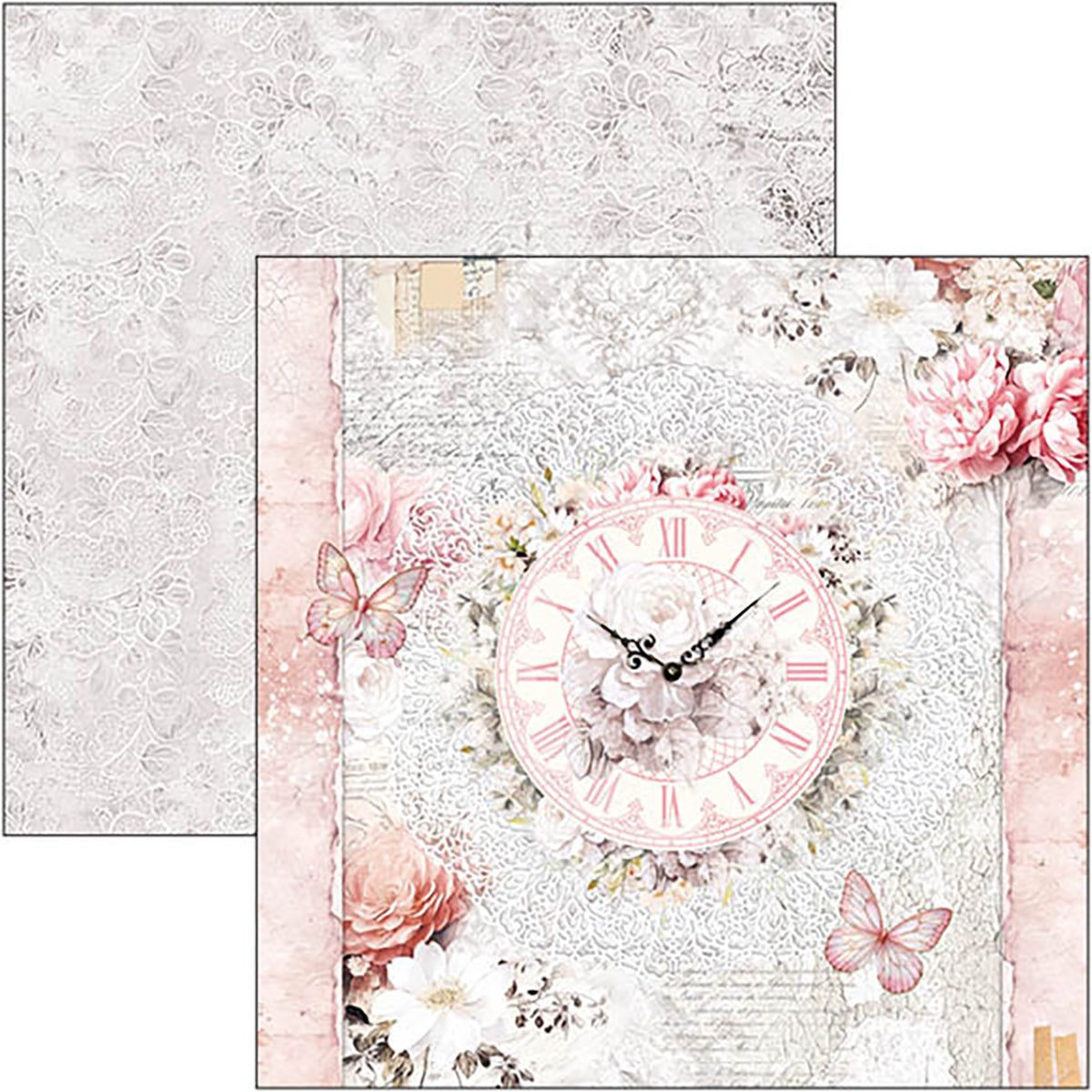 Timeless Moments Paper Pad 12"x12" 12/Pkg-10