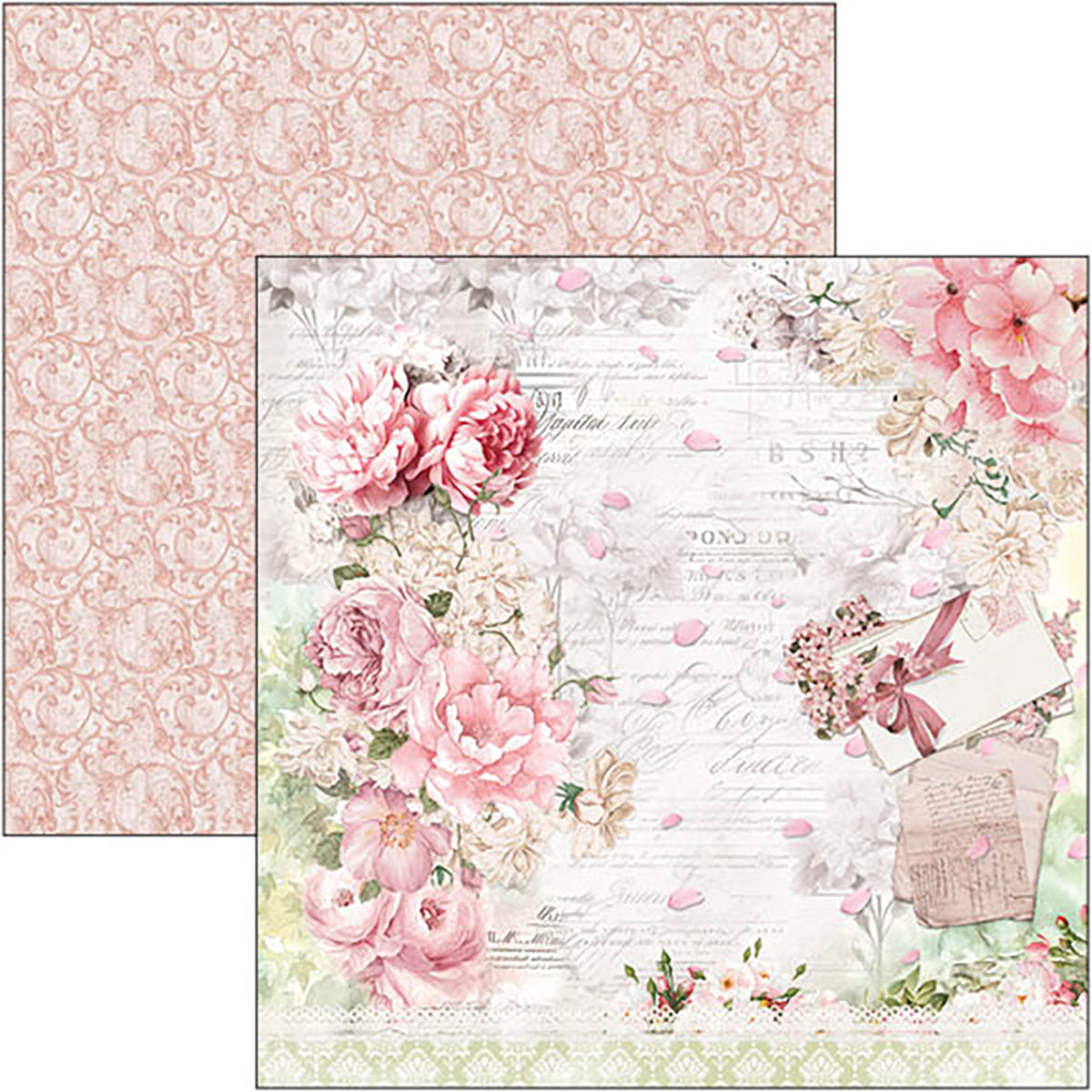 Timeless Moments Paper Pad 12"x12" 12/Pkg-11