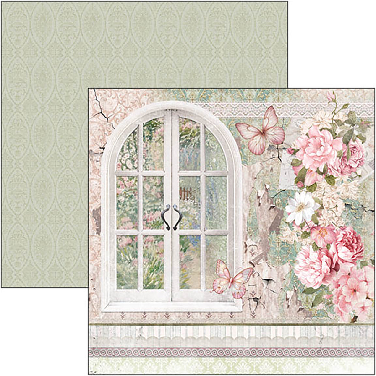 Timeless Moments Paper Pad 12"x12" 12/Pkg-13