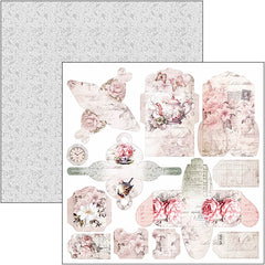 Timeless Moments Paper Pad 12"x12" 12/Pkg-2