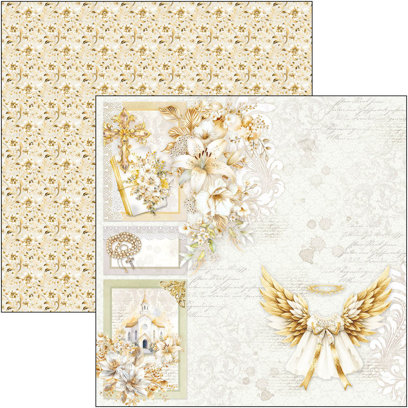 Blessing Day Paper Pad 12"x12" 12/Pkg-4