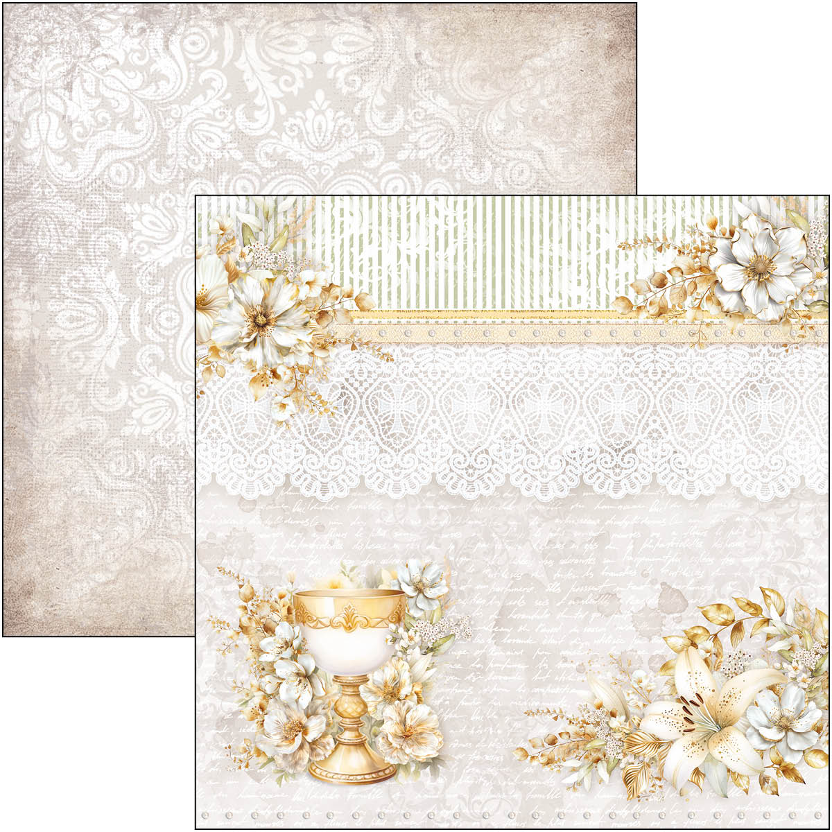 Blessing Day Paper Pad 12"x12" 12/Pkg-7