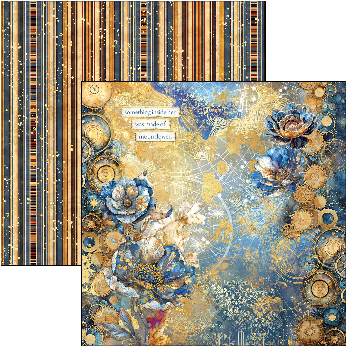 Celestial Paper Pad 12"x12" 12/Pkg-13