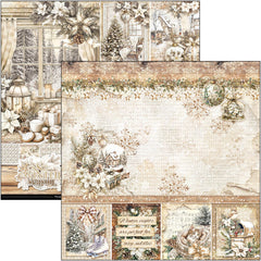 Winter Season Paper Pad 12"x12" 12/Pkg-2