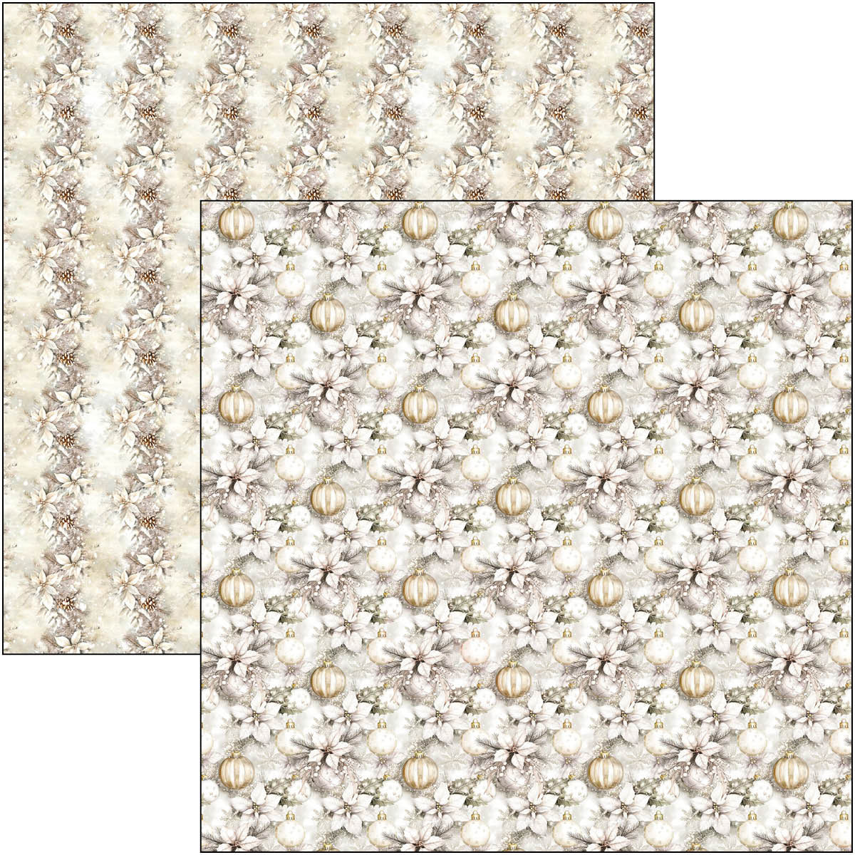 Winter Season Paper Pad 12"x12" 12/Pkg-4
