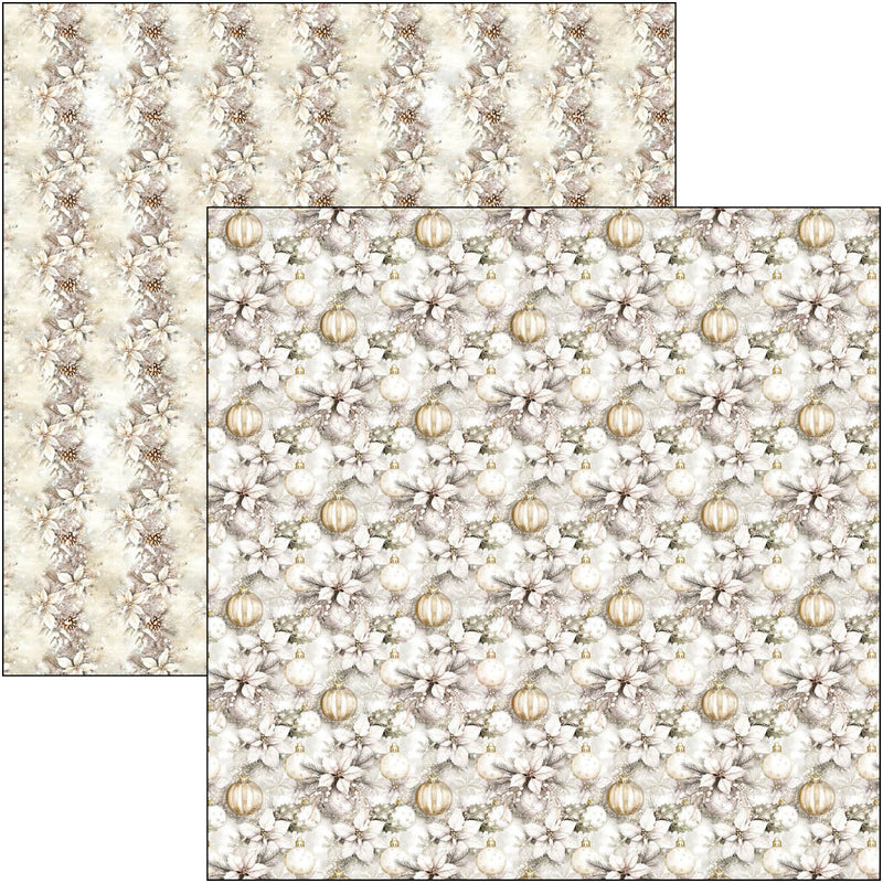 Winter Season Paper Pad 12"x12" 12/Pkg-4