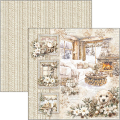 Winter Season Paper Pad 12"x12" 12/Pkg-5