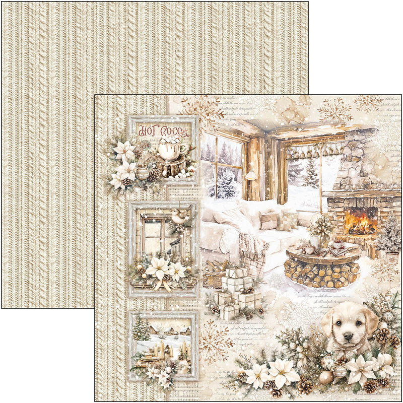 Winter Season Paper Pad 12"x12" 12/Pkg-5