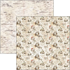 Winter Season Paper Pad 12"x12" 12/Pkg-8