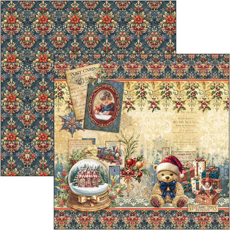 Toy Shop Paper Pad 12"x12" 12/Pkg-13