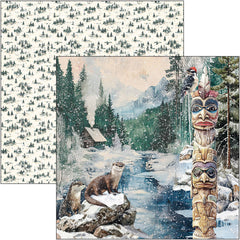 Forest Tales Paper Pad 12"x12" 12/Pkg-11