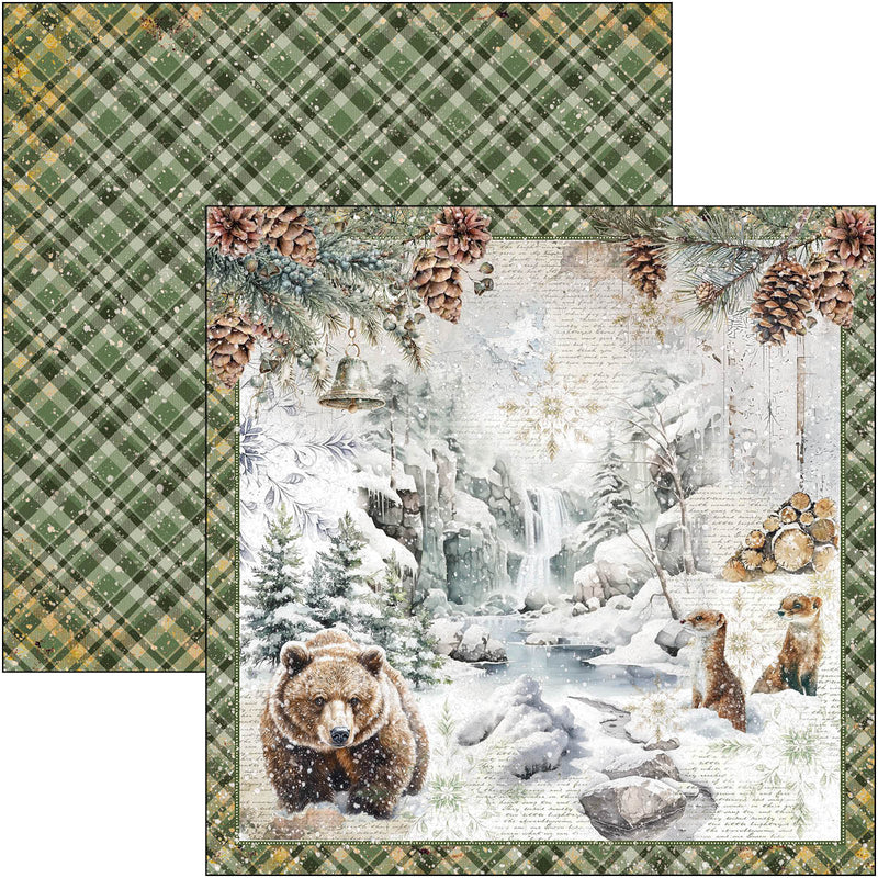 Forest Tales Paper Pad 12"x12" 12/Pkg-12