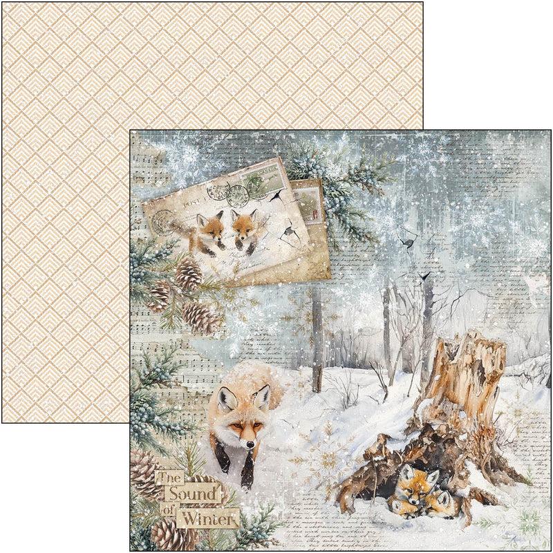 Forest Tales Paper Pad 12"x12" 12/Pkg-13