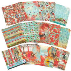 Ciao Bella Tango Paper Pad 6"x6" 24/Pkg-2