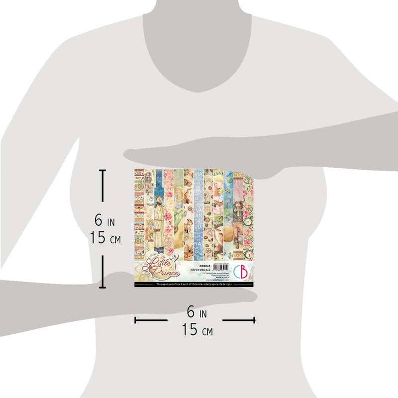 Ciao Bella The Little Prince Paper Pad 6"x6" 24/Pkg-5