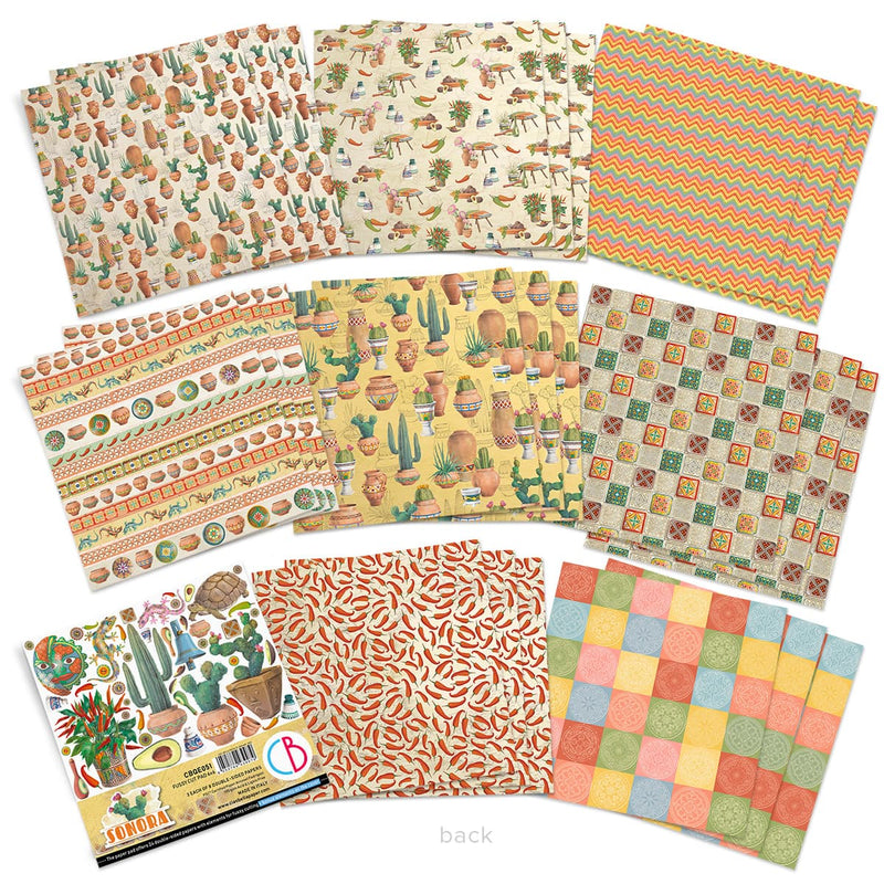 Ciao Bella Sonora Fussy Cut Pad 6"x6" 24/Pkg-3