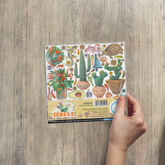 Ciao Bella Sonora Fussy Cut Pad 6"x6" 24/Pkg-4