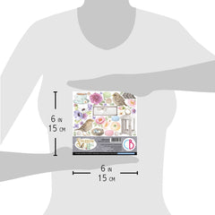 Ciao Bella Sparrow Hill Fussy Cut Pad 6x6 24/Pkg-5