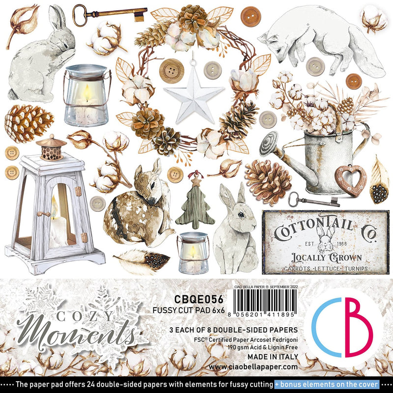 Cozy Moments Pad 6x6 24/Pkg-1