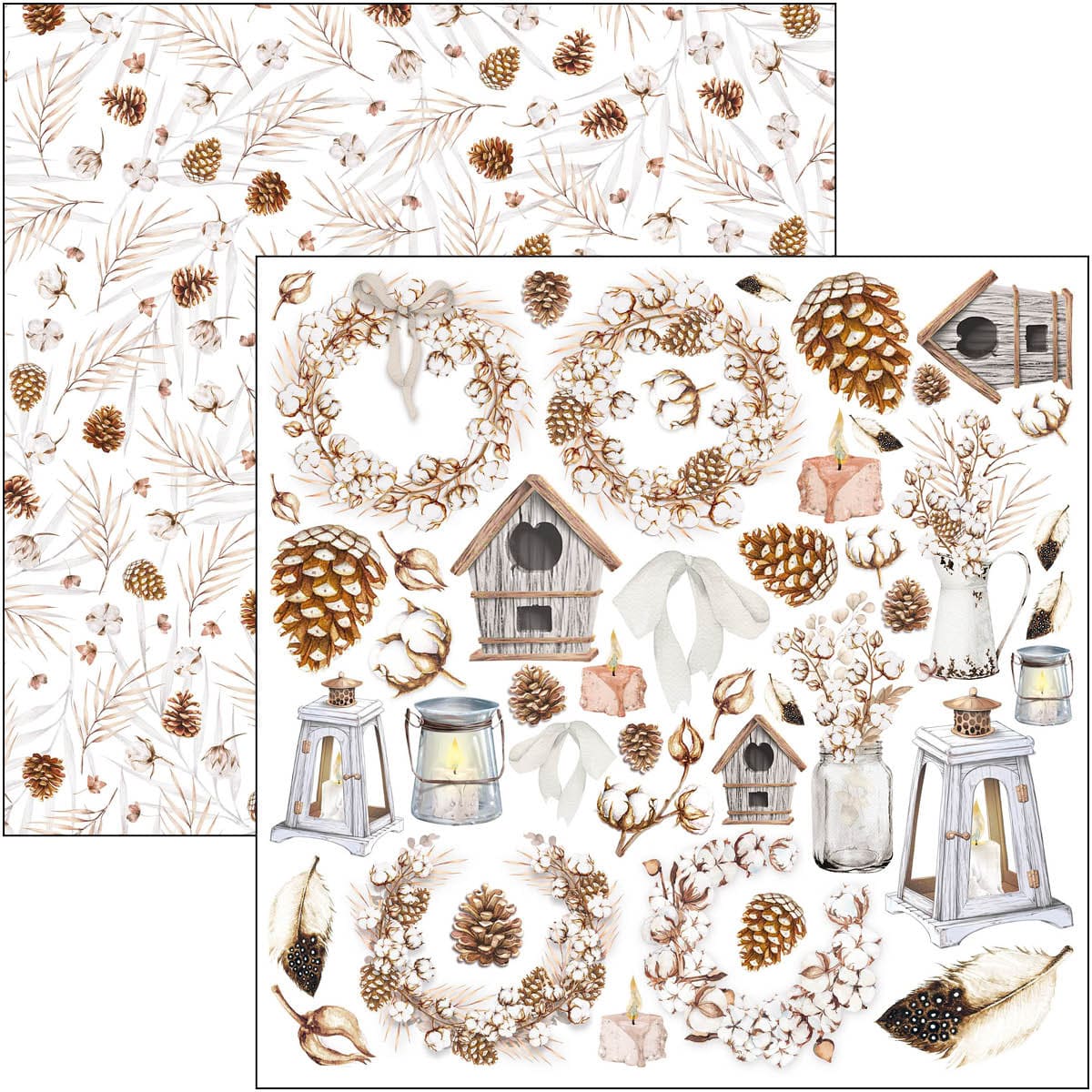 Cozy Moments Pad 6x6 24/Pkg-15
