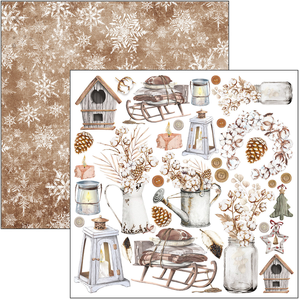 Cozy Moments Pad 6x6 24/Pkg-3