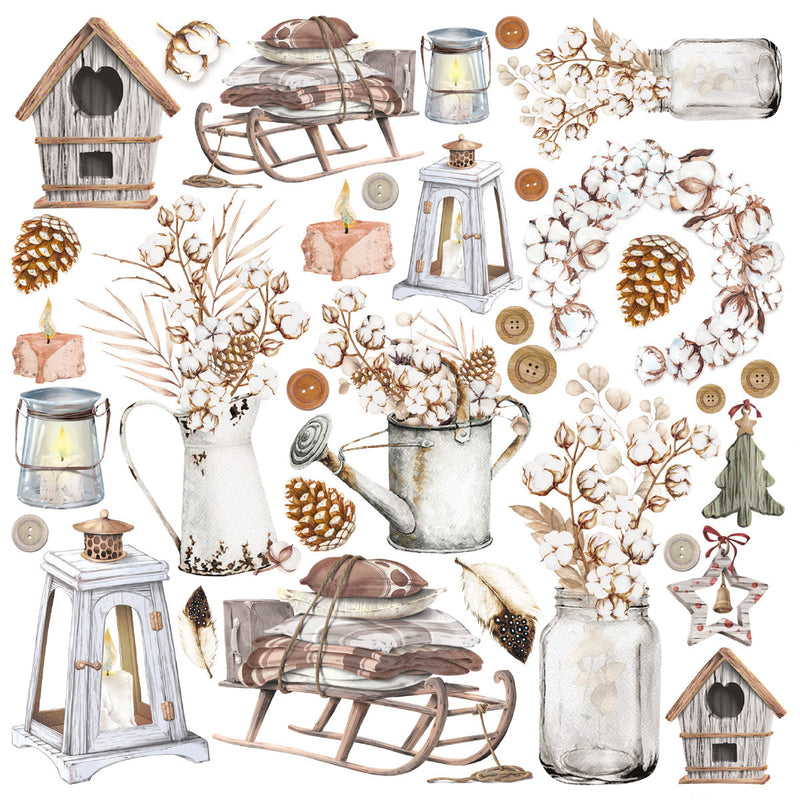 Cozy Moments Pad 6x6 24/Pkg-4
