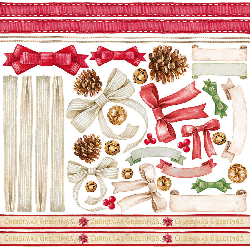 Christmas Vibes Pad 6x6 24/Pkg-9