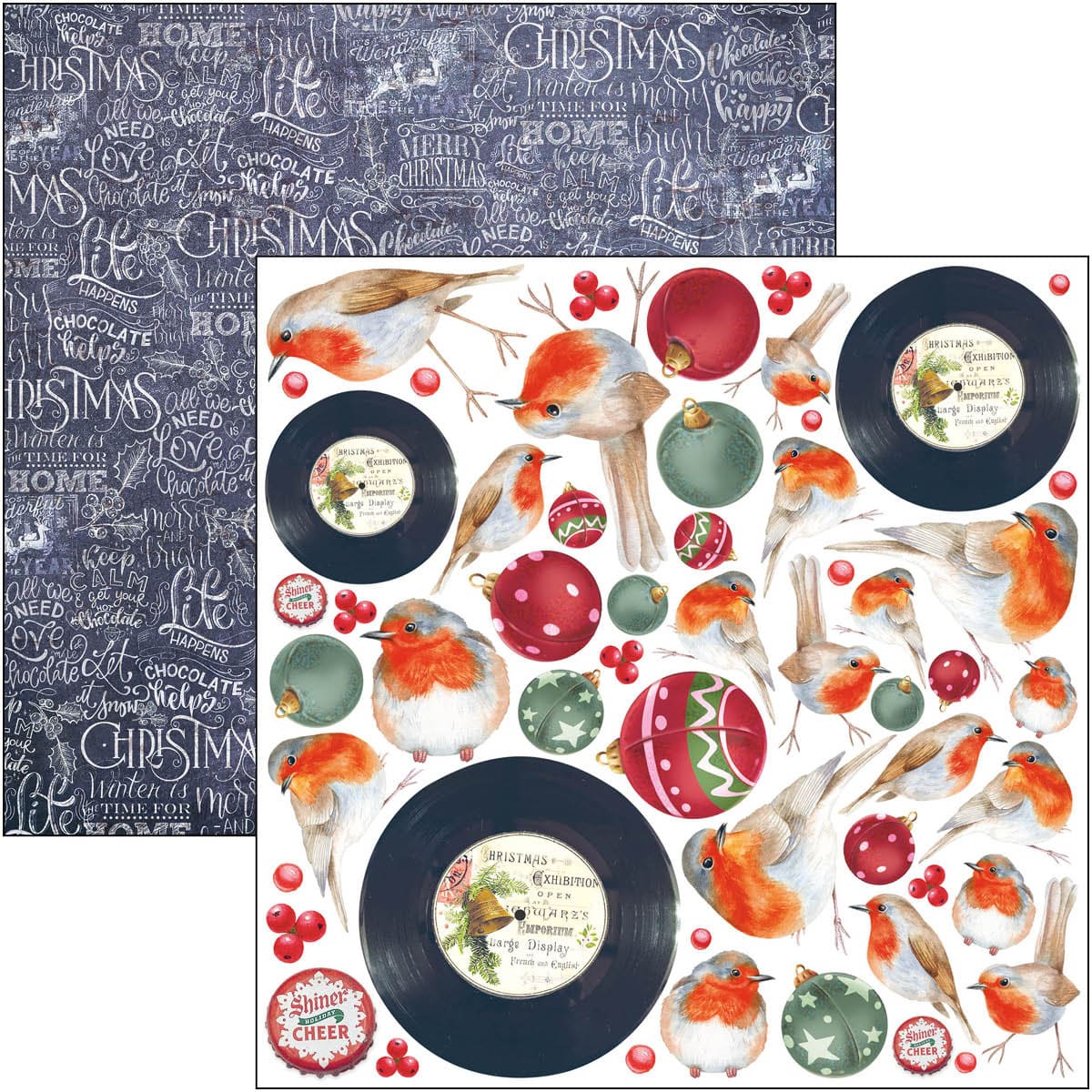 Christmas Vibes Pad 6x6 24/Pkg-14