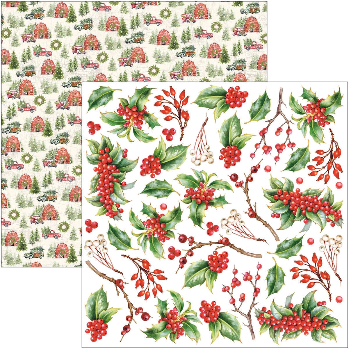 Christmas Vibes Pad 6x6 24/Pkg-20