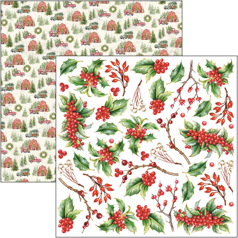 Christmas Vibes Pad 6x6 24/Pkg-20