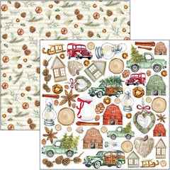 Christmas Vibes Pad 6x6 24/Pkg-2