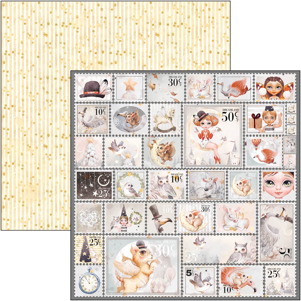 Dreamland Fussy Cut Pad 6x6 24/Pkg-6