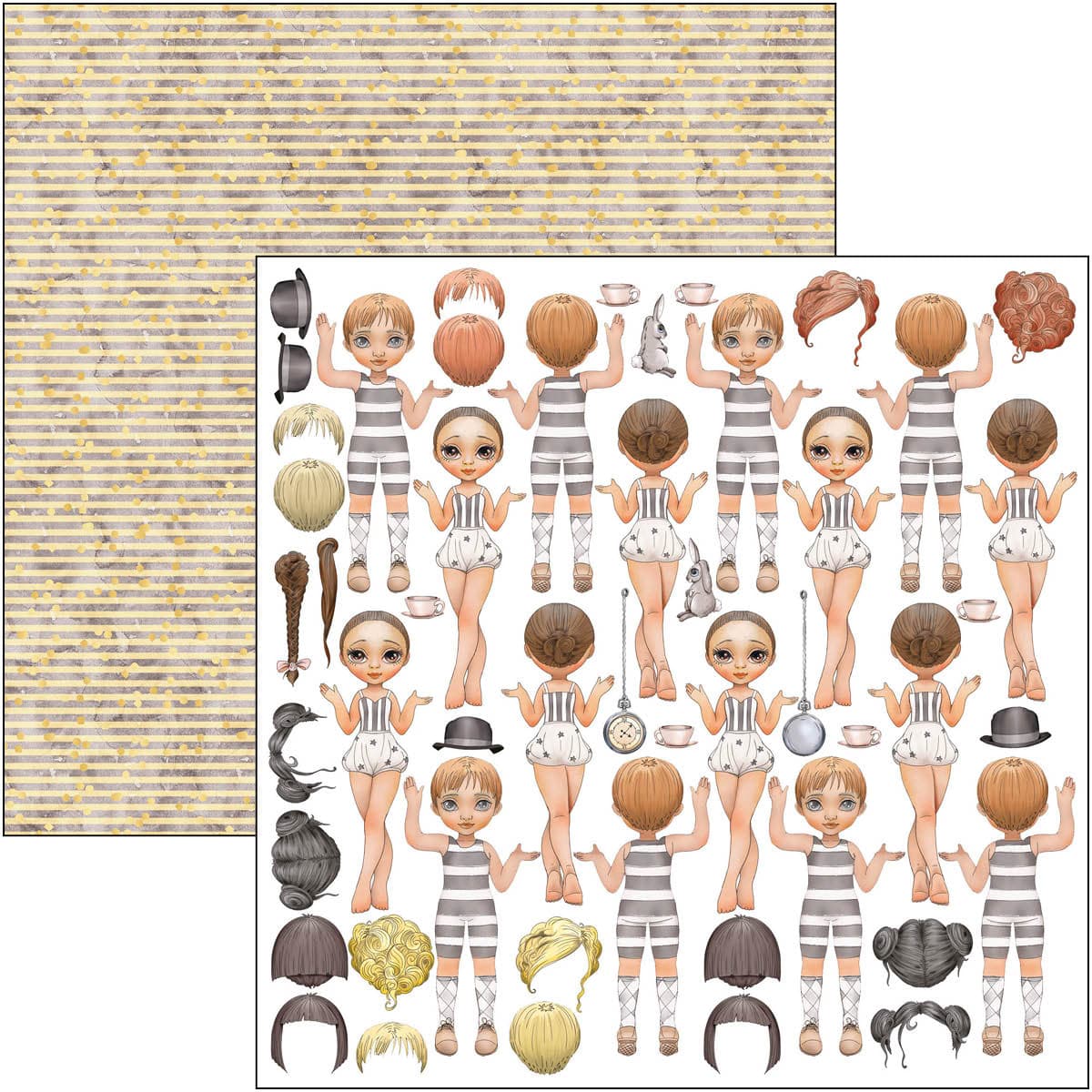 Dreamland Fussy Cut Pad 6x6 24/Pkg-18