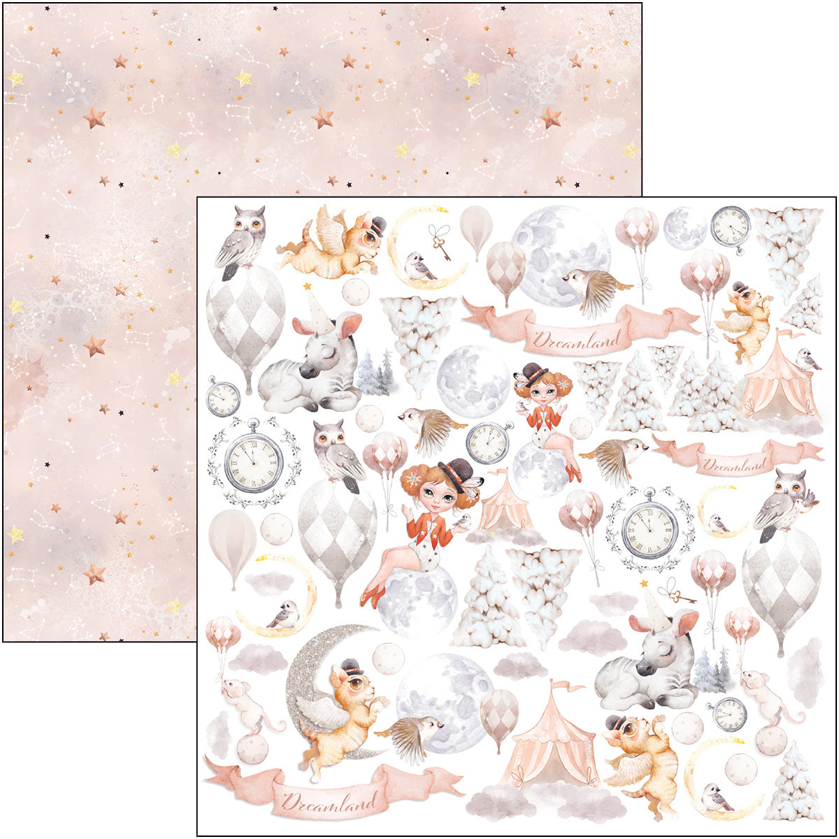 Dreamland Fussy Cut Pad 6x6 24/Pkg-3