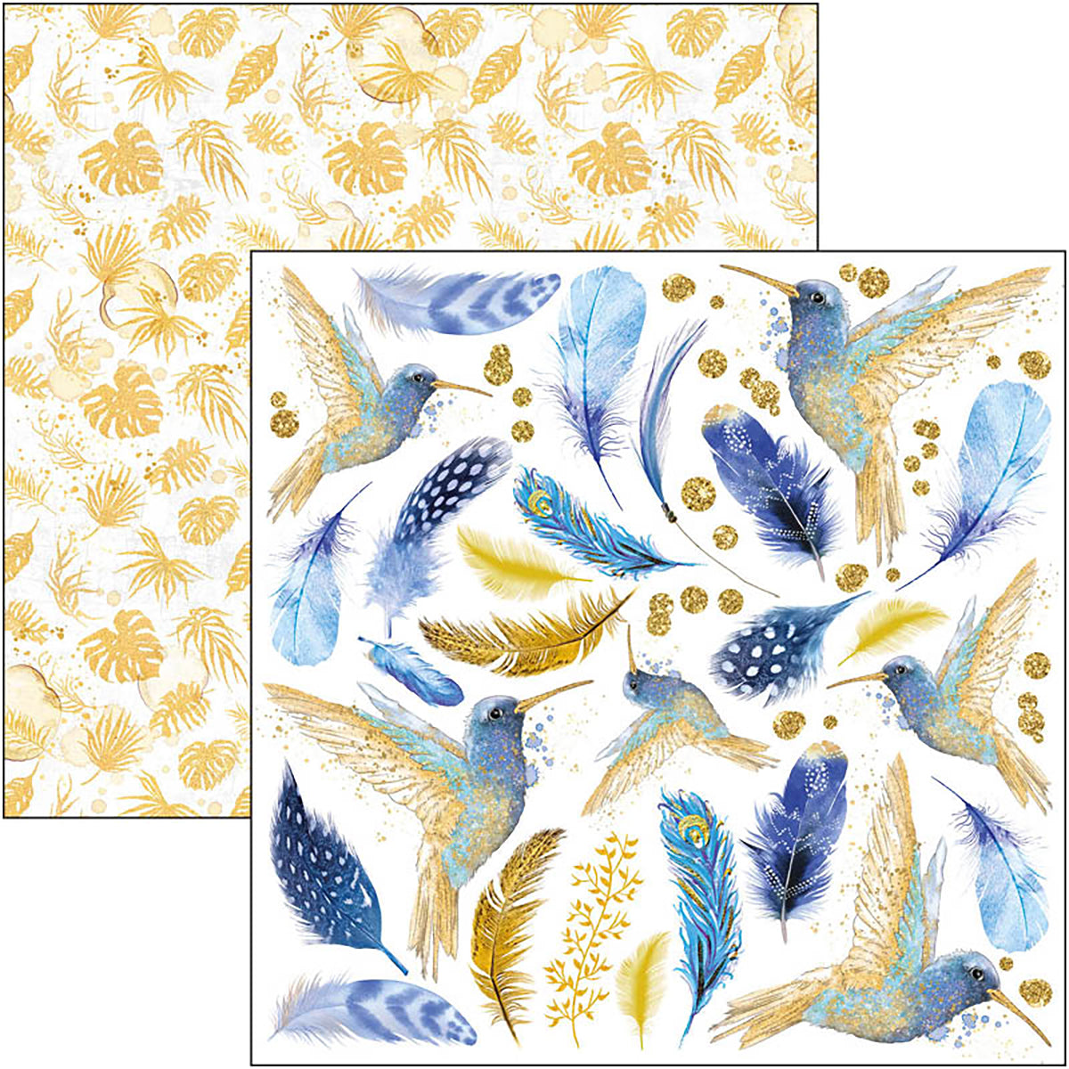 Indigo Fussy Cut Pad 6x6 24/Pkg-2