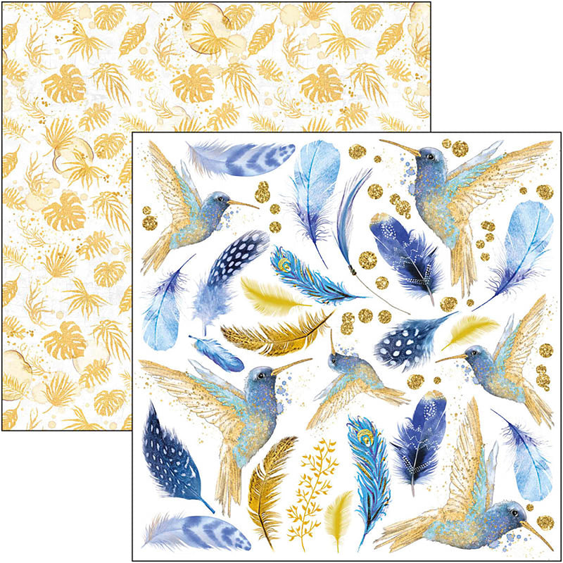 Indigo Fussy Cut Pad 6x6 24/Pkg-2