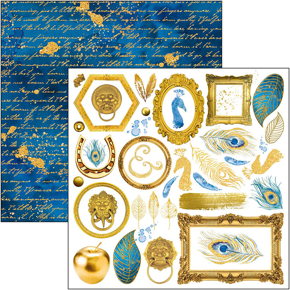Indigo Fussy Cut Pad 6x6 24/Pkg-3