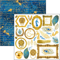 Indigo Fussy Cut Pad 6x6 24/Pkg-3