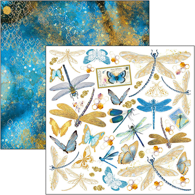 Indigo Fussy Cut Pad 6x6 24/Pkg-4