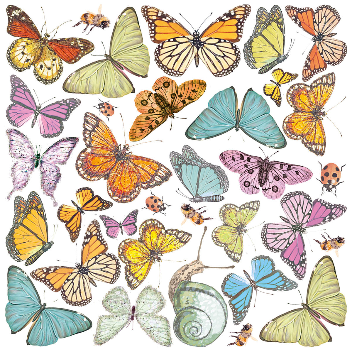 Ciao Bella Enchanted Land Fussy Cut Pad 6"x6" 24/Pkg-7