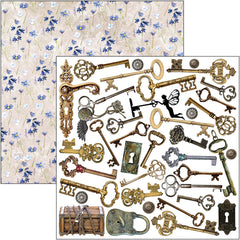 Ciao Bella Enchanted Land Fussy Cut Pad 6"x6" 24/Pkg-2