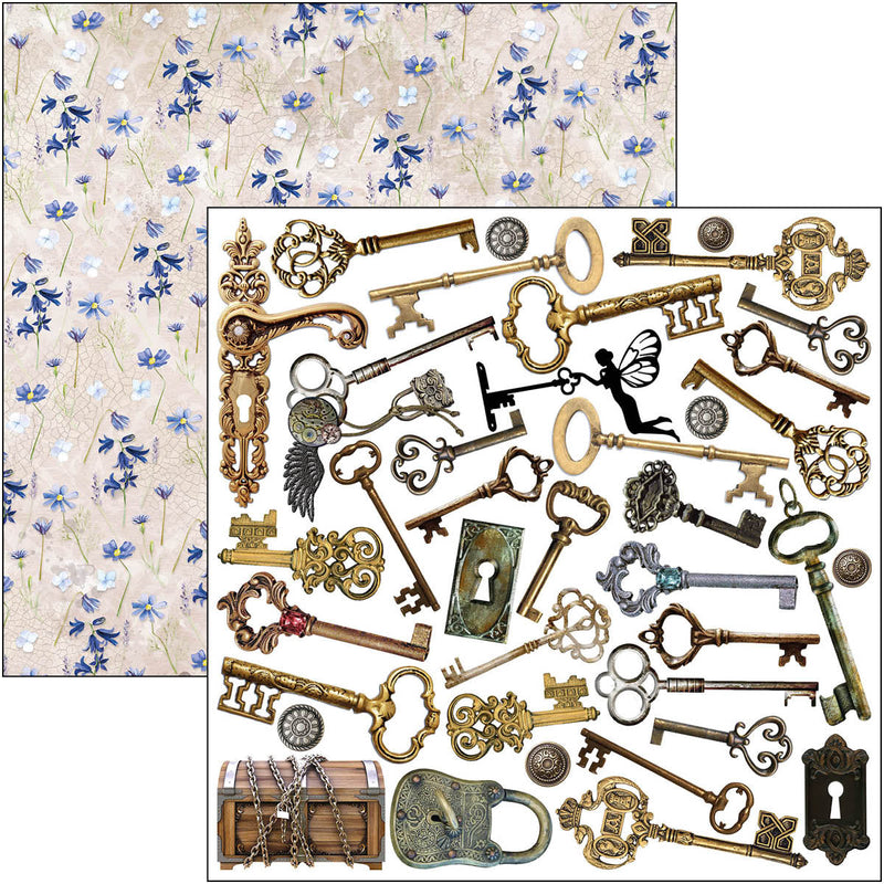 Ciao Bella Enchanted Land Fussy Cut Pad 6"x6" 24/Pkg-2