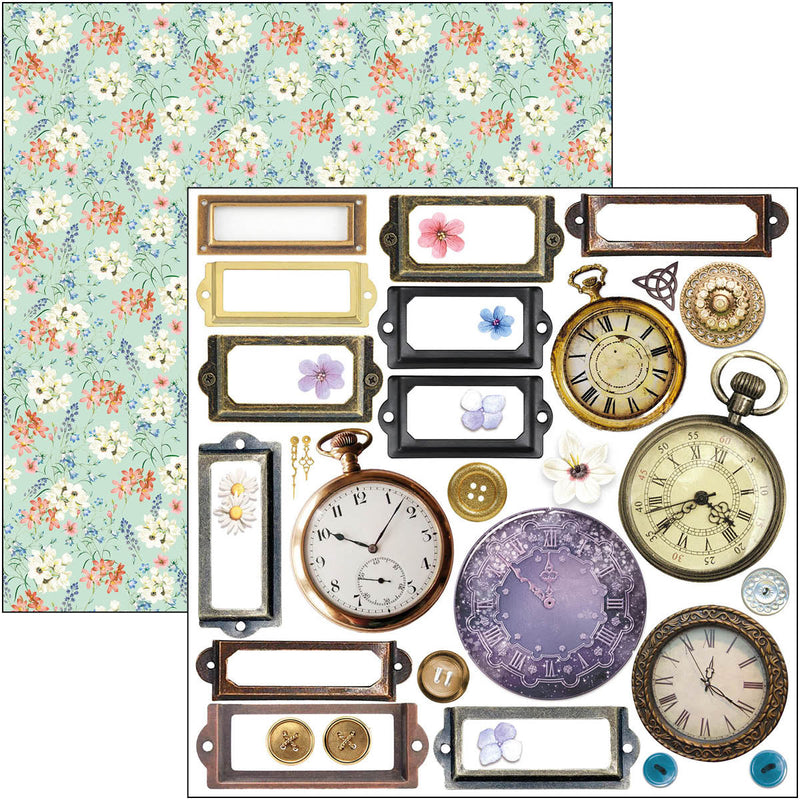Ciao Bella Enchanted Land Fussy Cut Pad 6"x6" 24/Pkg-16