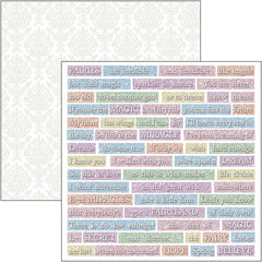 Ciao Bella Enchanted Land Fussy Cut Pad 6"x6" 24/Pkg-11