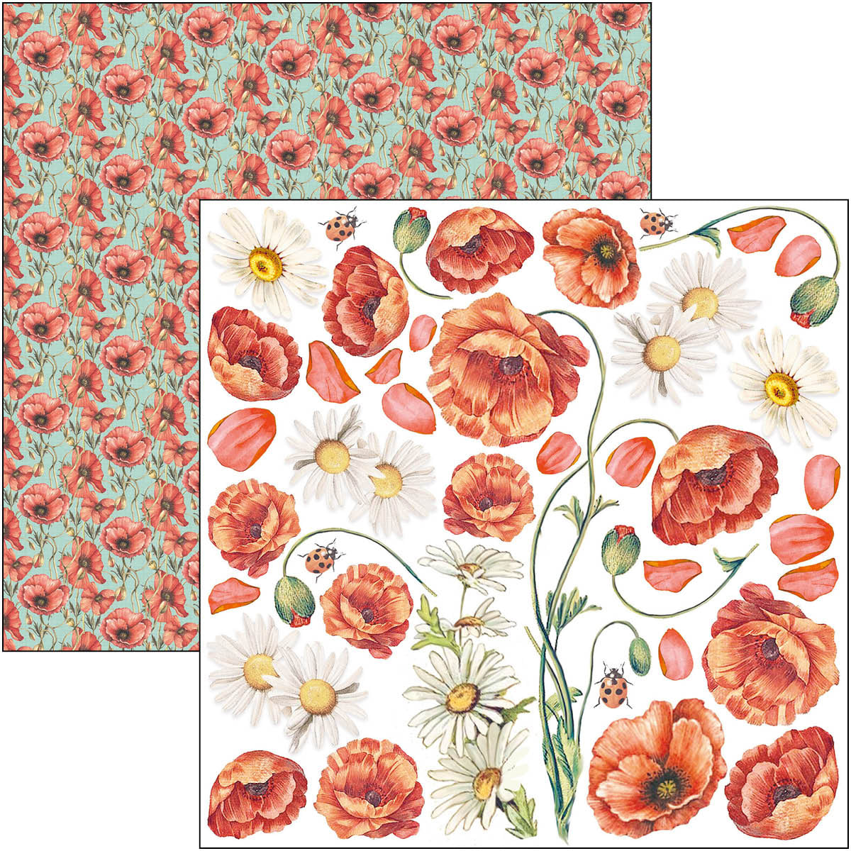 Ciao Bella Enchanted Land Fussy Cut Pad 6"x6" 24/Pkg-18